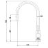Otus Pull Out Sink Mixer Brushed Nickel