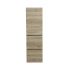 1350MM White Oak MDF Cabinet 2 Drawers 1 Door Wall Hung Tall Boy Tall Storage Cabinet