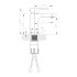 35mm Modern Bathroom Basin Mixer Tapware Solid Brass Vanity Short Tap Matte Black