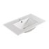 750x460mm Nana Gloss White Thin Edge Ceramic Top