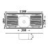 Single Bowl & Double Drainer Kitchen Sink 1180 x 480mm