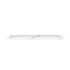 1202x390x15mm White Marble Look Sintered Stone Top Matte Finish Benchtop