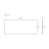 1202x500x15mm White Marble Look Sintered Stone Top Matte Finish Benchtop