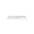 602x390x15mm White Marble Look Sintered Stone Top Matte Finish Benchtop