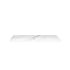 902x390x15mm White Marble Look Sintered Stone Top Matte Finish Benchtop