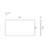 902x500x15mm White Marble Look Sintered Stone Top Matte Finish Benchtop