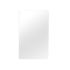 450mm Wall Hung MDF Pencil Edge Gloss White Mirror Door Storage Shaving Cabinet