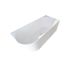 Nova 1400mm Corner Bathtub Right Corner Bathtub Gloss White Acrylic Bathtub
