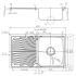 Otus Single Bowl & Drainer Kitchen Sink 800 x 480mm Right Hand Bowl
