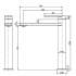 Ruki High Rise Basin Mixer Matt Black