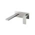 Ruki Wall Basin Mixer Brushed Nickel 