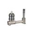 Otus Slimline SS Wall Basin Mixer Separate Back Plate Rough-in Body 