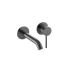 Otus Slimline SS Wall Basin Mixer Separate Back Plate Trim Kits Gun Metal 
