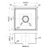 New Cora Single Bowl Above / Undermount Kitchen Sink 440 x 440mm