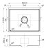 New Cora Single Bowl Above / Undermount Kitchen Sink 580 x 440mm