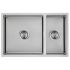 New Cora Double Bowl Above / Undermount Kitchen Sink 670 x 440mm