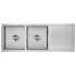 Eden Double Bowl & Single Drainer Kitchen Sink 1160 x 450mm