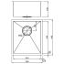 Rosa Single Bowl Above / Undermount Kitchen Sink 380 x 440mm