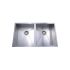 Rosa Double Bowl Above / Undermount Kitchen Sink 760 x 440mm