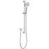 Cora Round Sliding Shower Set Chrome