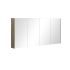 1500mm Pencil Edge Shaving Cabinet White Oak Wood Grain Texture 2 PAC Coating MDF Board