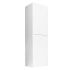 1350(H)x400(L)x300(D)mm Gloss White MDF 2-Door Tall Boy Vanity Tall Boy Cabinet